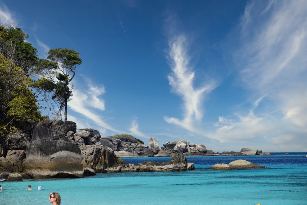 Private yacht charter to Similan Islands (Mu Ko Similan), Phuket Thailand