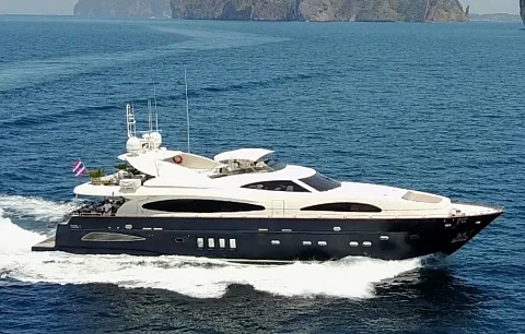 Astondoa — 104ft Astondoa GLX Superyacht Charter Phuket
