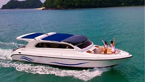 Smiley — 38ft Custom Build Private Speedboat Charter Phuket
