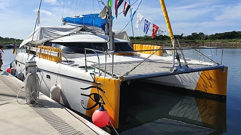 Parrot — 40ft Fountaine Pajot Sailing Catamaran Charter Krabi