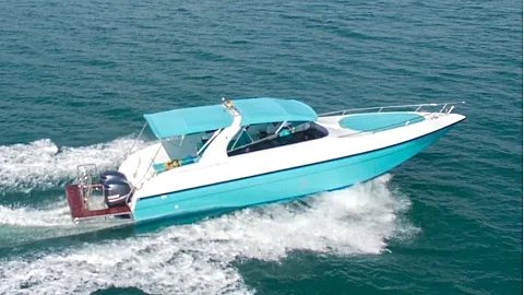 Premium Speedboat Blue — 39ft Custom Build Private Speedboat Charter Krabi